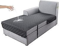 Vista 35 de Genina Funda de Sofá en Forma de L, Fundas de Sofá Seccional con Chaise, Impermeables Lavables Fundas de Sofá para Chaise Lounge en Forma de L