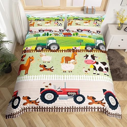 Miniatura 8 de Feelyou Juego de ropa de cama deportiva para niñas, niños y niños, funda de edredón de fútbol, juegos temáticos deportivos, juego de funda de Multi