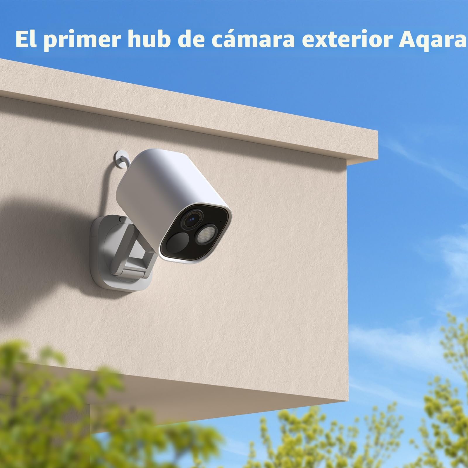 Aqara Cámara Hub G5 Pro WiFi, HomeKit Secure Video, 2,4/5 GHz WiFi, Blanco | Enrutador de Borde Thread, 4MP Camara Vigilancia Exterior,Visión Nocturna Color, Thread/Zigbee, Compatible Alexa, Google Home