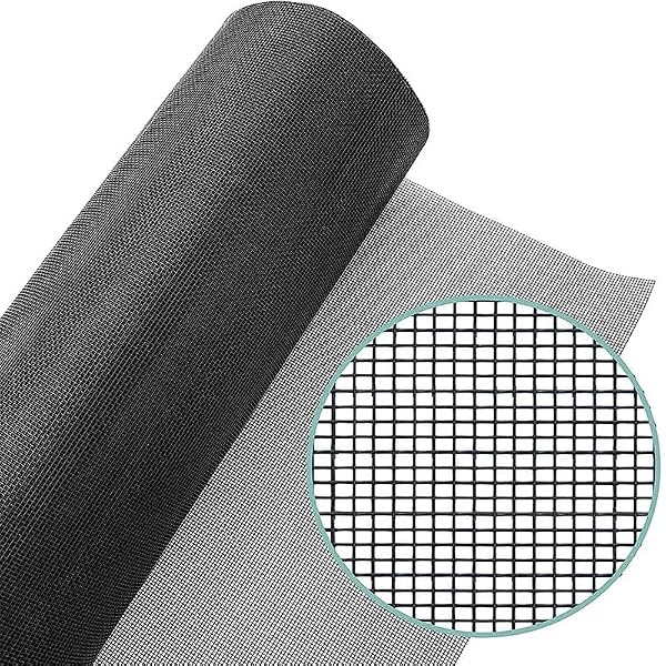 Window Screen Mesh,36 inch x 100 feet Fiberglass Window Screens Roll, Insect Screen Door Mesh,Easy to Cut Fiberglass Replacement Mesh for Windows,Pool,Porch Screen by Gardenova - Used condition - US$37.59