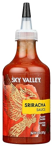 Sky Valley Salsa Sriracha, sin gluten, 14 onzas (paquete de 6) disponible en Yaxa Mexico
