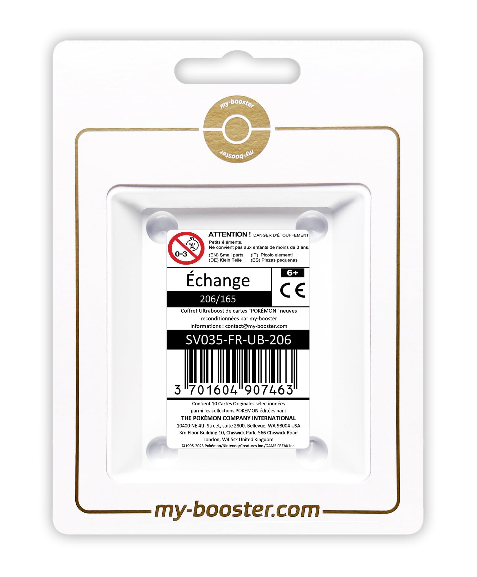 gold switch pokemon card 206/165 Échange (Switch) 206/165 Shiny Gold Trainer