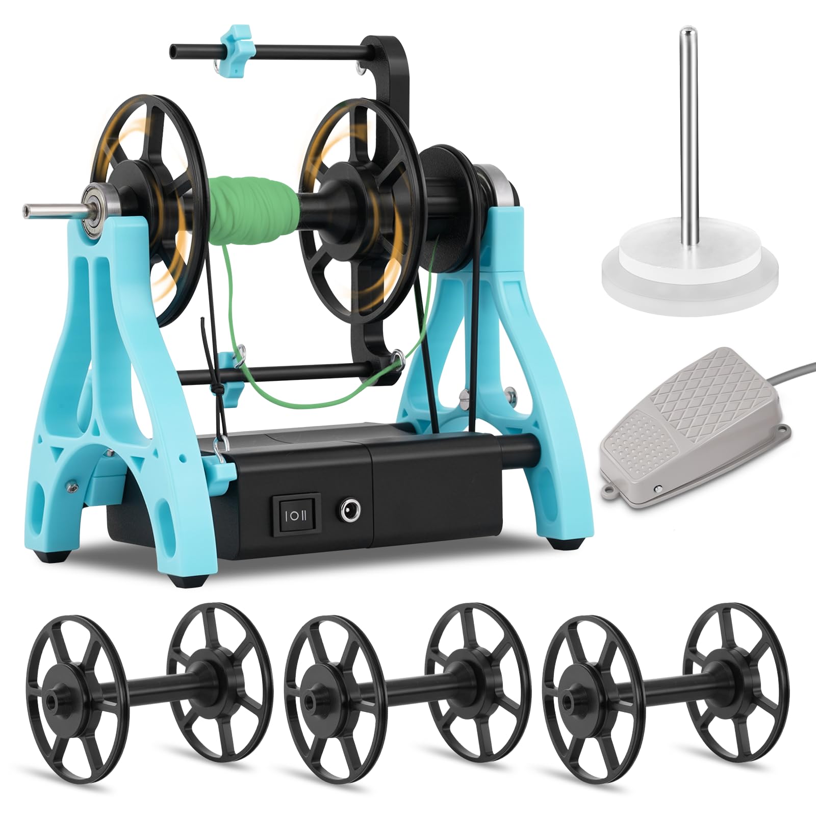 Photo 1 of Consfly Electric Yarn Spinning Wheel