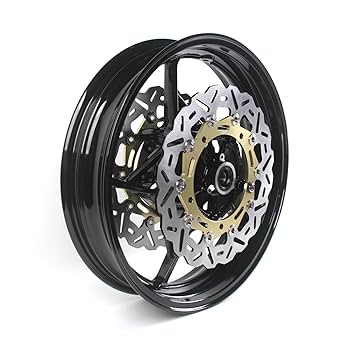 シマグラ ディスクブレーキ Amazon | Arashi 前輪リムとブレーキディスクローター カワサキ