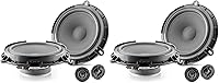 Vista 1 de Focal Paquete: 2 pares de kit de componentes Focal IS165 de 2 vías de 6.5 pulgadas