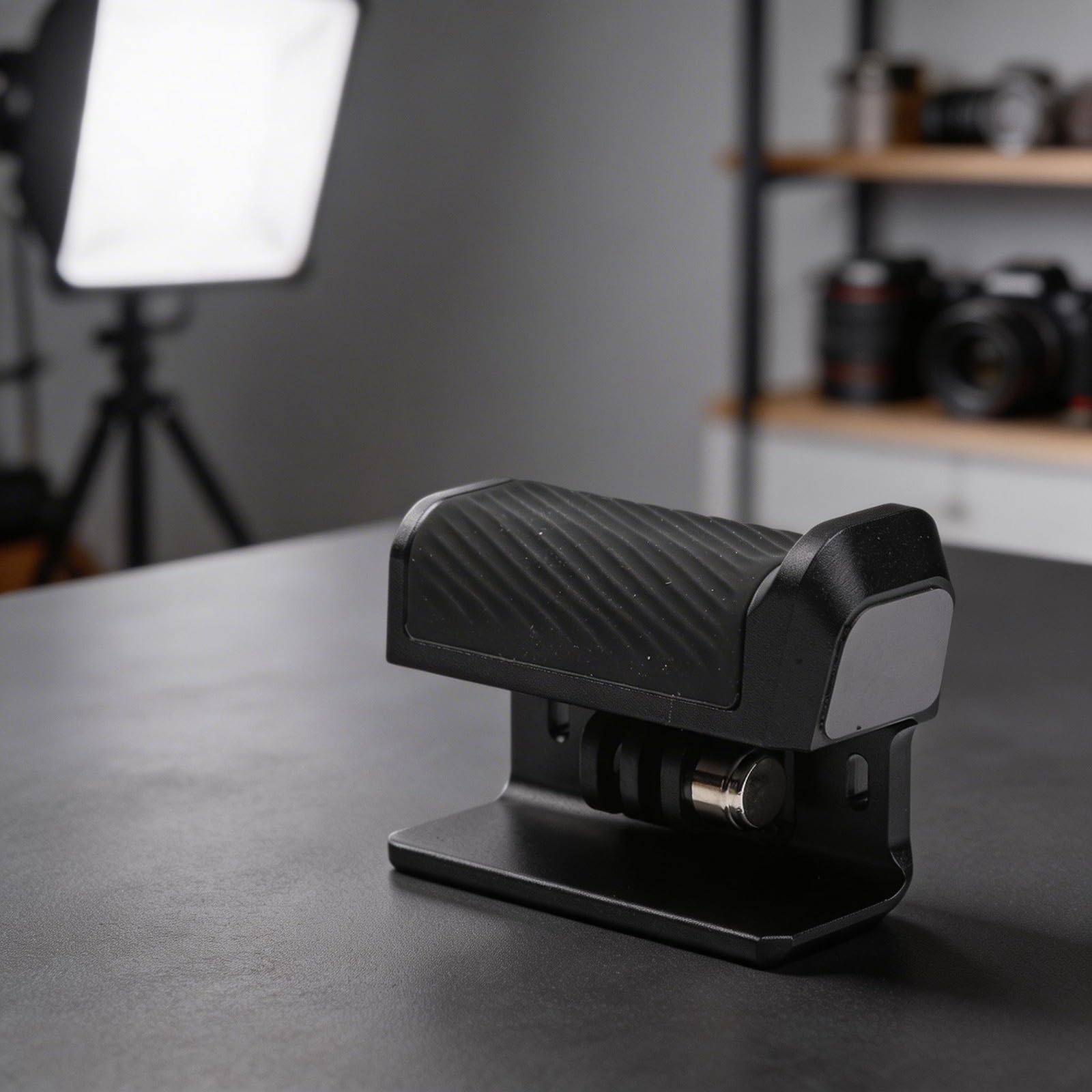 Zestaw metalowych uchwytów z wyzwalaczem do DJI Action 5 4 3 Pro i Insta360 do GO Ultra Pro, antypoślizgowy uchwyt, z klatką do stabilnych zdjęć, wytrzymała metalowa konstrukcja do kamer sportowych