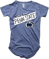 Vista 32 de Wes and Willy NCAA - Camiseta Burnout para niñas S/S