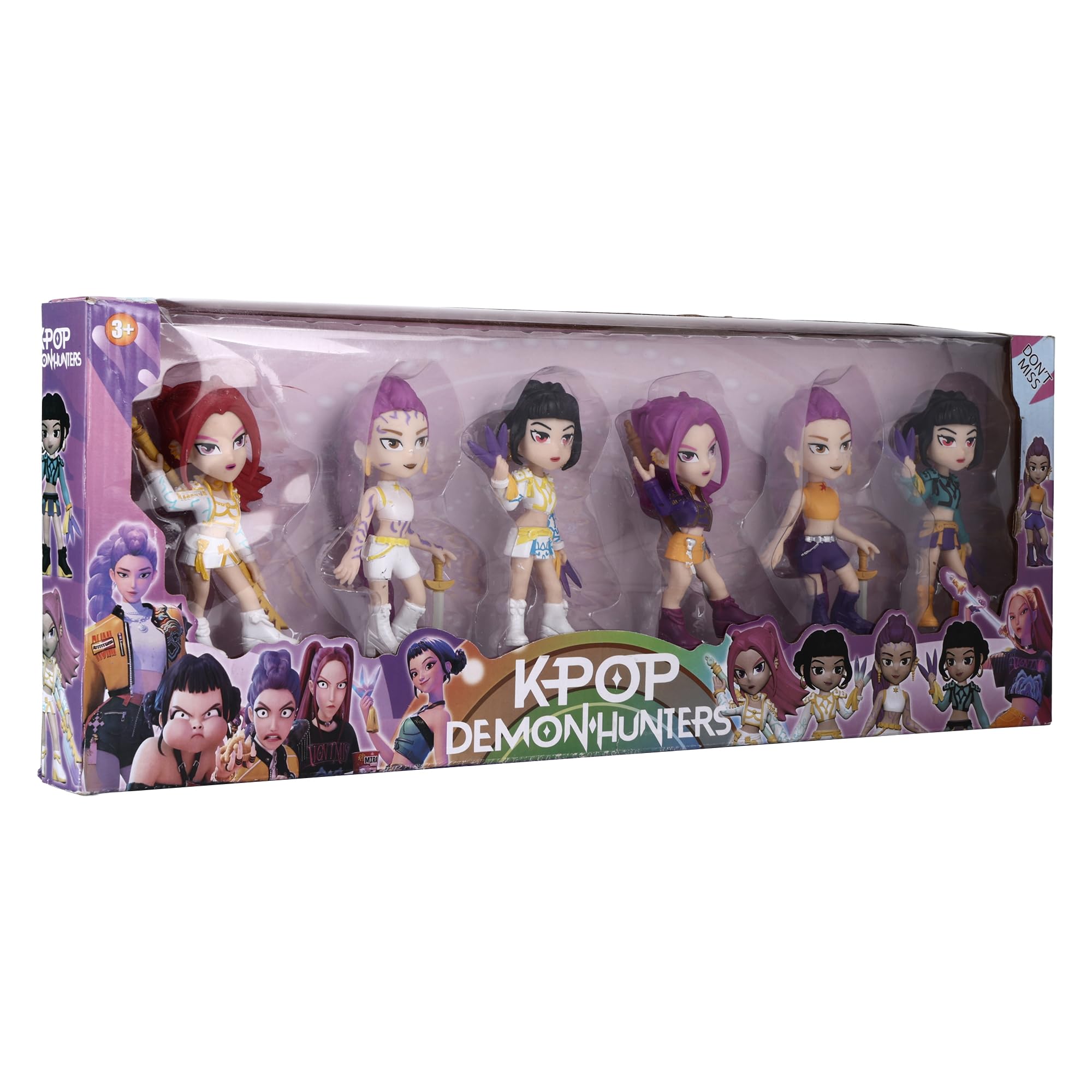 Toys Uncle Figure Pack (Kpop Demon Hunter 6 piece Set Big Size)-image-30