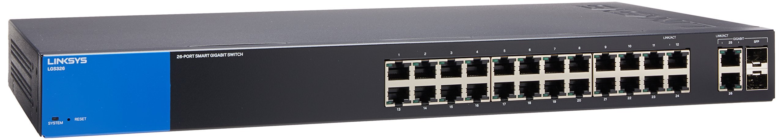 Linksys LGS108P-EU switch de red Gigabit no administrado de 8 puertos con 4 puertos PoE+, hasta 1000 Mbps para empresas y particulares, vigilancia IP, conmutador Ethernet de sobremesa — view 11