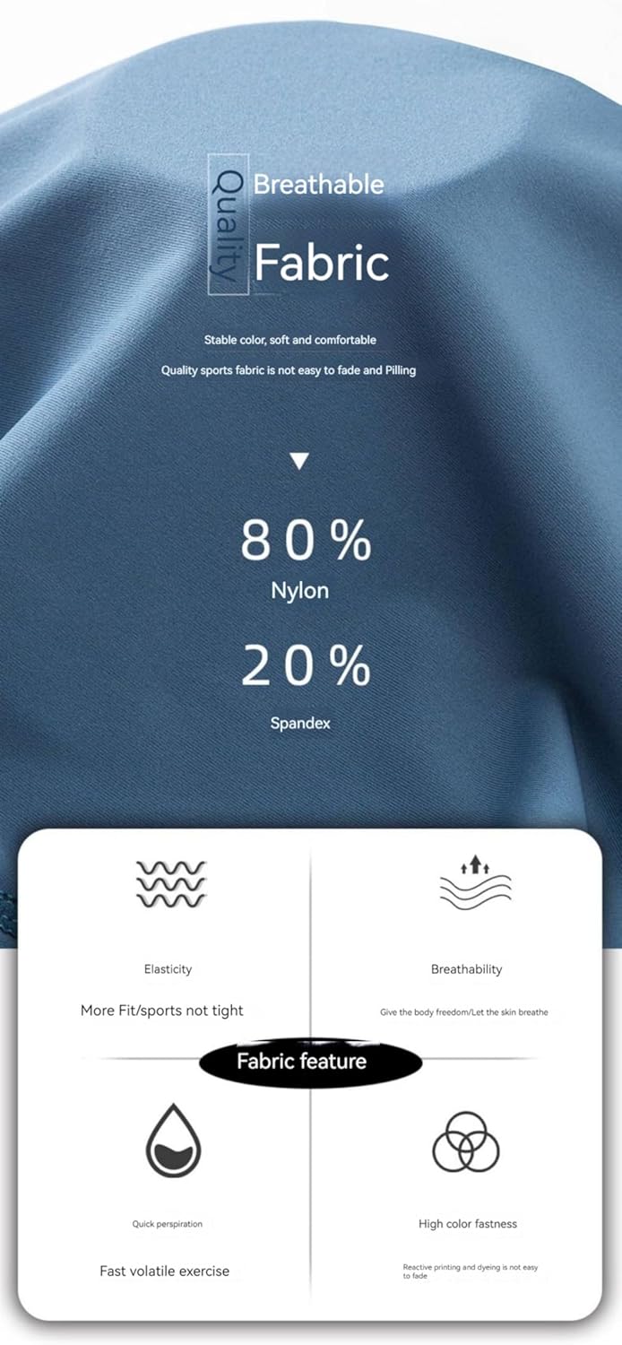 Men's Athletic Base Layer Quick Dry Compression Pants with Pockets for Men's Workout Running, Yoga & Cycling