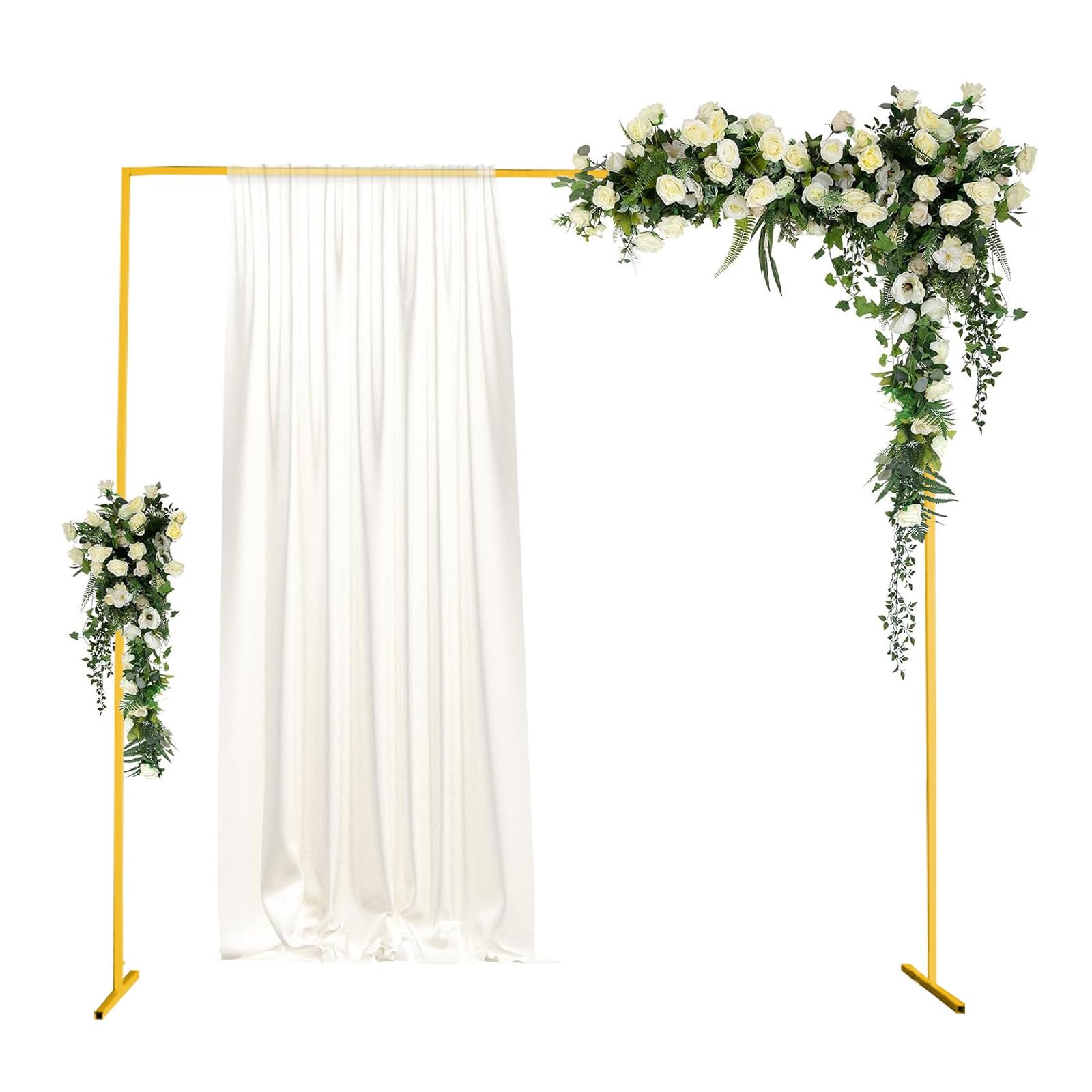 Amazon.co.jp: 大型 結婚式の背景フレーム アイアン ウェディング