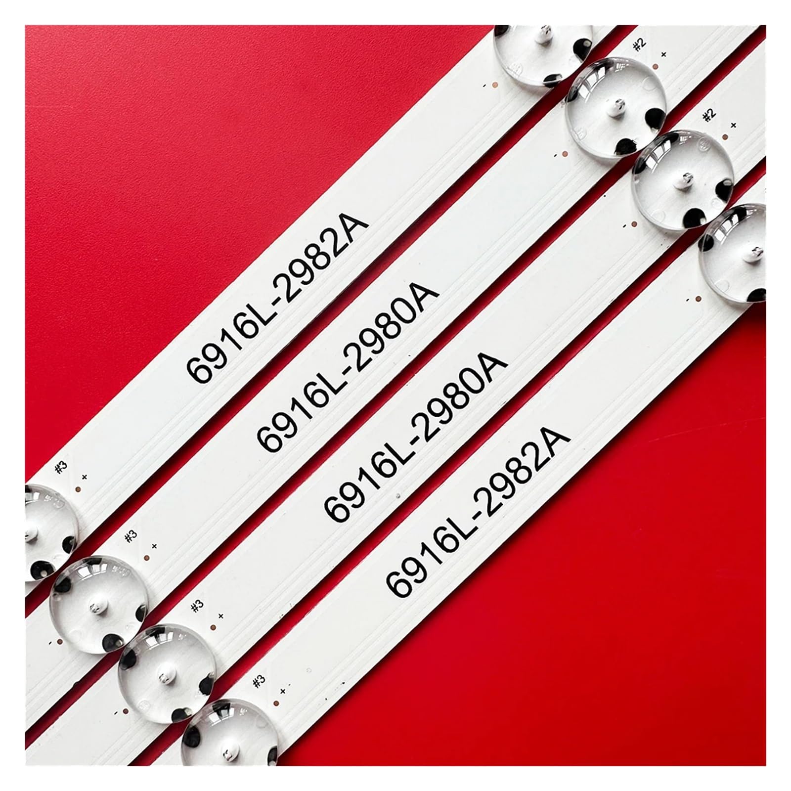LED-Hintergrundbeleuchtungsstreifen for 49 Zoll 6916L-2705A 6916L-2706A 6916L-2707A 2982A 6916L-2708 49LJ58300W 49UH603V 49UH620V
