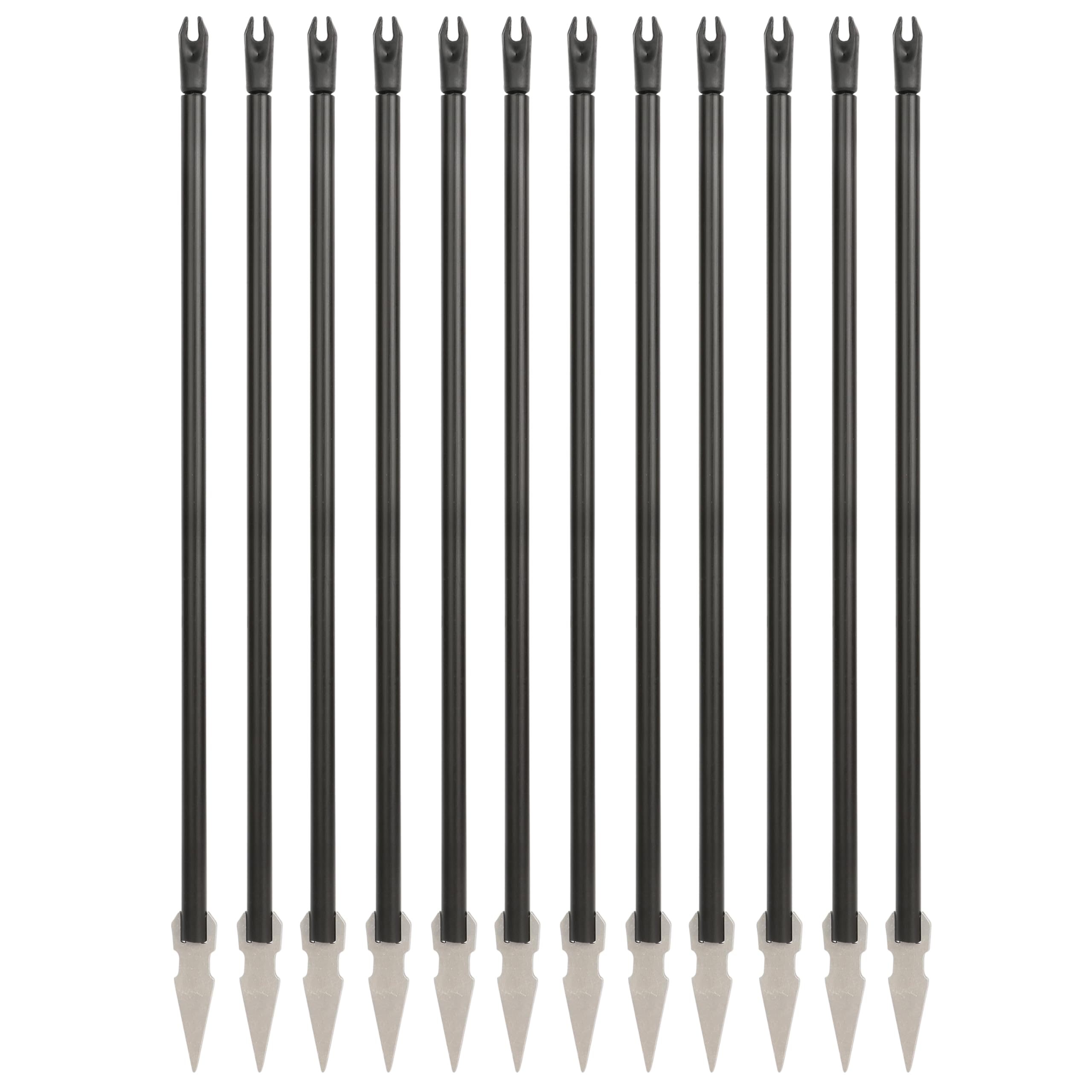 SHARROW 12pcs Replacement Arrows for Mini Bow and Arrow Set for Youth, Pocket Bow Compound Bow Replacement Arrows for Archery Shooting (8.7")