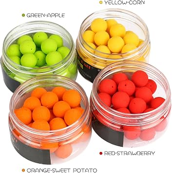 Amazon Shelure練り餌鯉餌フローティング釣りルアー12 Mm 14 Mm 17 Mm Corn Flavor人工釣り餌鯉釣りアクセサリー魚ビーズfeeder Shelure フック 針