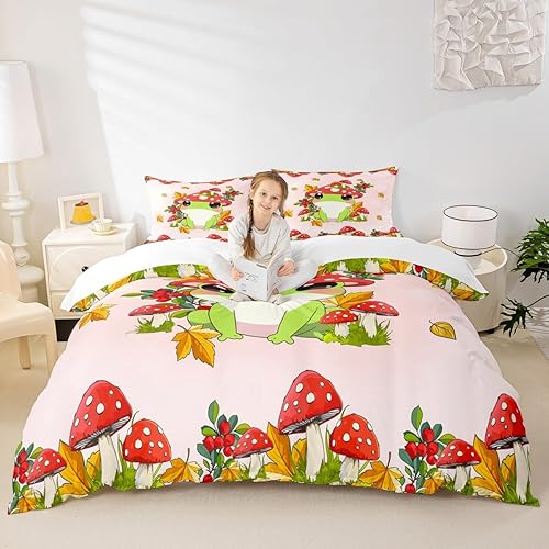 Miniatura 19 de Juego de funda de edredón para amantes de la gimnasia, tamaño Queen, silueta de gimnasta, juego de ropa de cama rosa para niños, adolescentes y