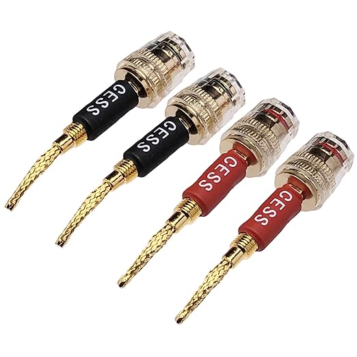 CNCESS CESS-220 Conector Banana Macho a Jack 4mm, 4 Unidades miniatura 7
