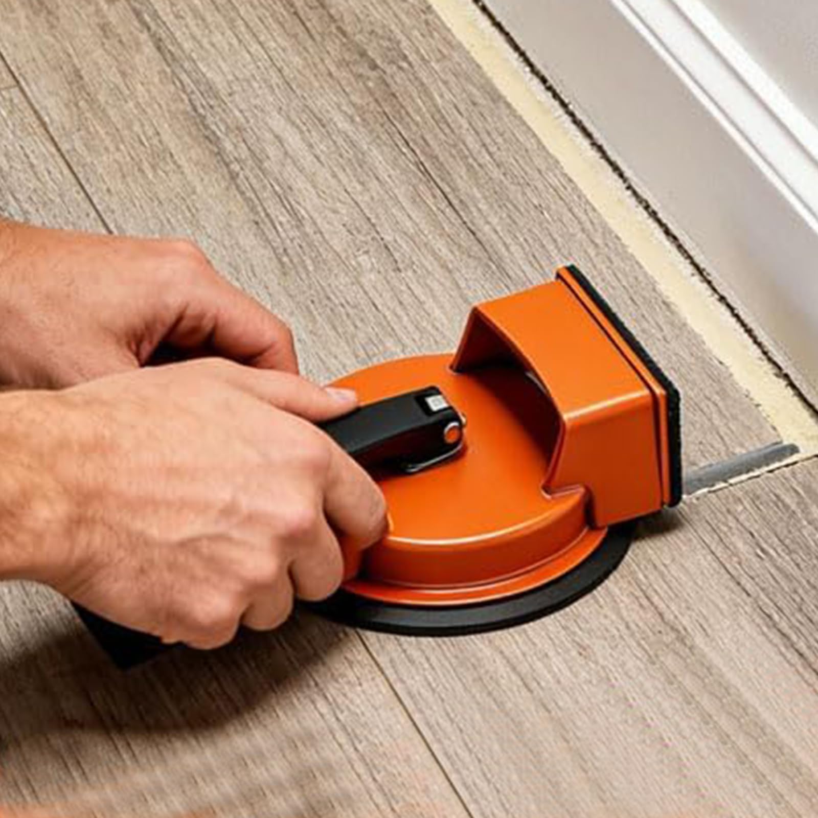 Herramientas de fijación de juntas de sólidos de aluminio con ventosa para reparación de pisos laminados y madera