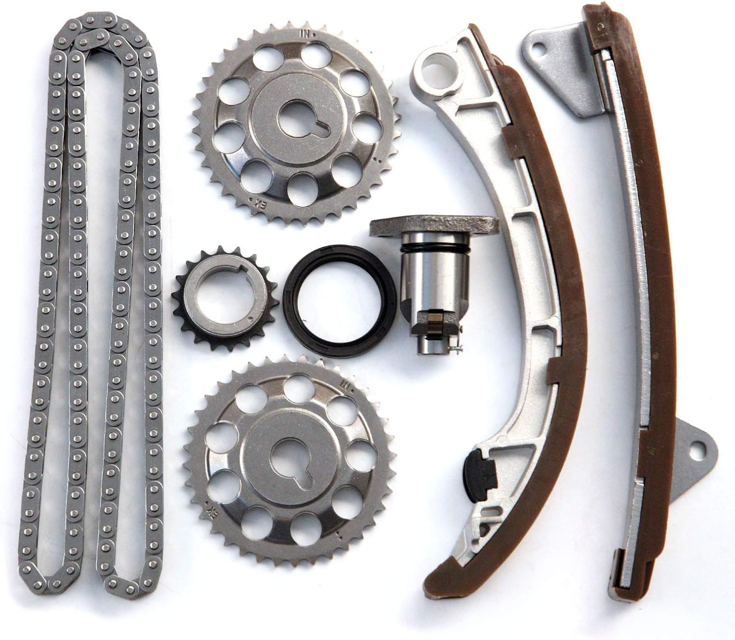 OCPTY Timing Chain Kit fit for Chevrolet for Toyota Prizm Corolla 1.8L 1998 1999