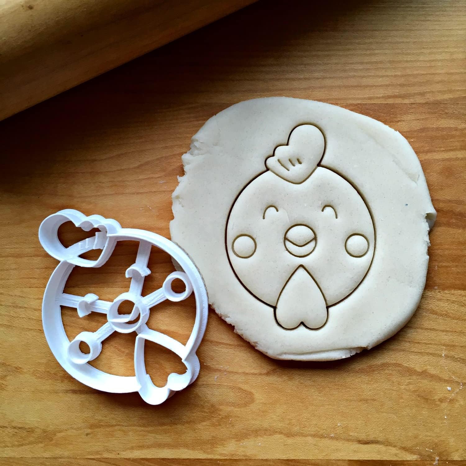 Inc Set of 6 Farm Animals Cookie Cutter - Dishwasher Safe (2")