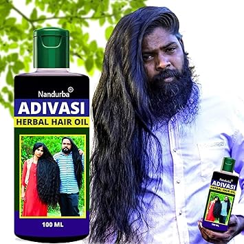 Adivasi hair oil original, Adivasi herbal hair oil for hair growth, Hair Fall Control, For women and men,100 ml