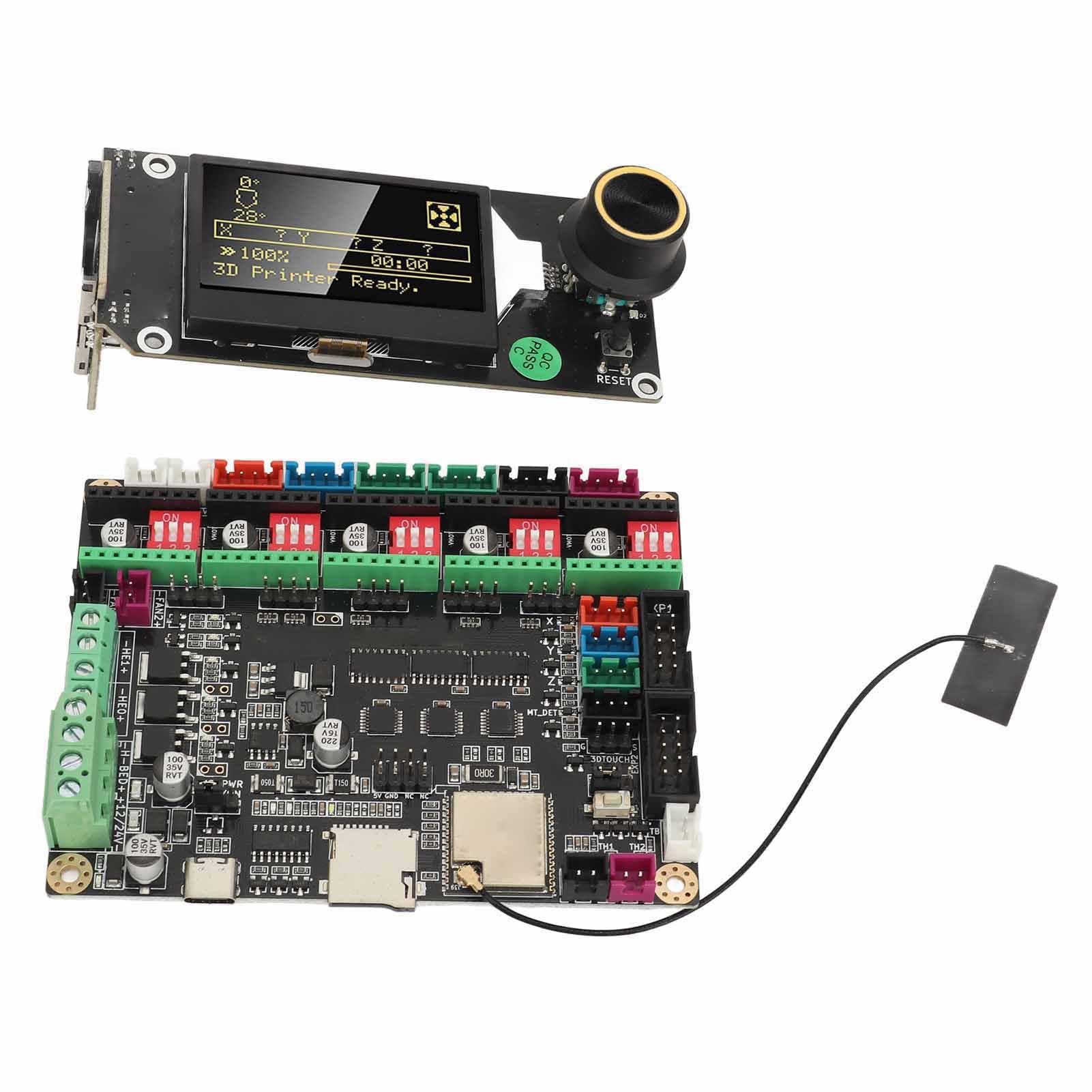3D-Drucker-Motherboard-Kit für TinyBee V1.0-Steuerplatine mit LCD-Display und Motortreibern DC12 Bis 24 V