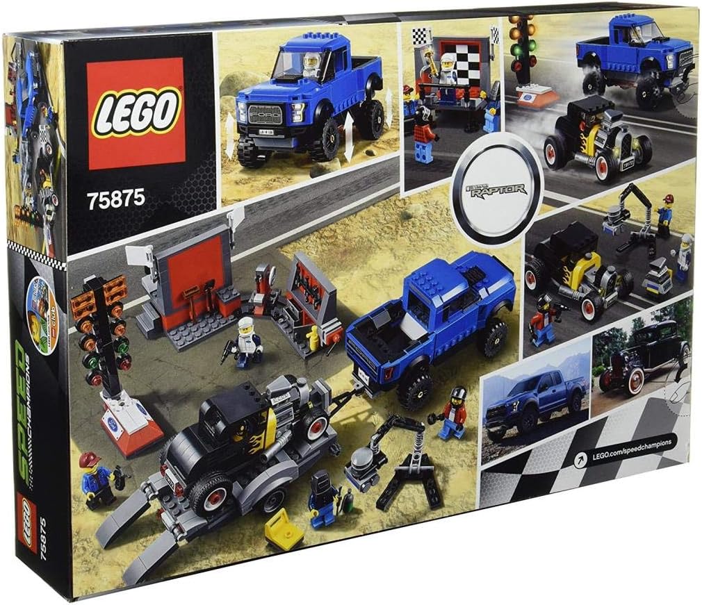 Lego Speed Champions Ford F-150 Raptor & Model A Hot Rod (75875)