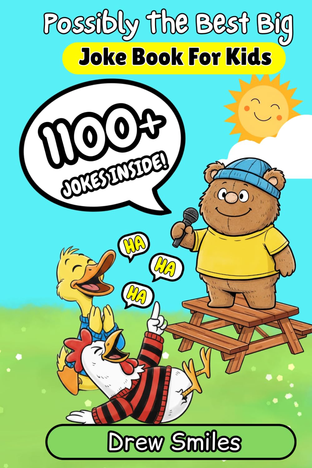 Possibly The Best Funny and Big Joke Book For Kids: 1000+ Silly Jokes, Knock Knock’s, Riddles, and Tongue Twisters For Boys and Girls