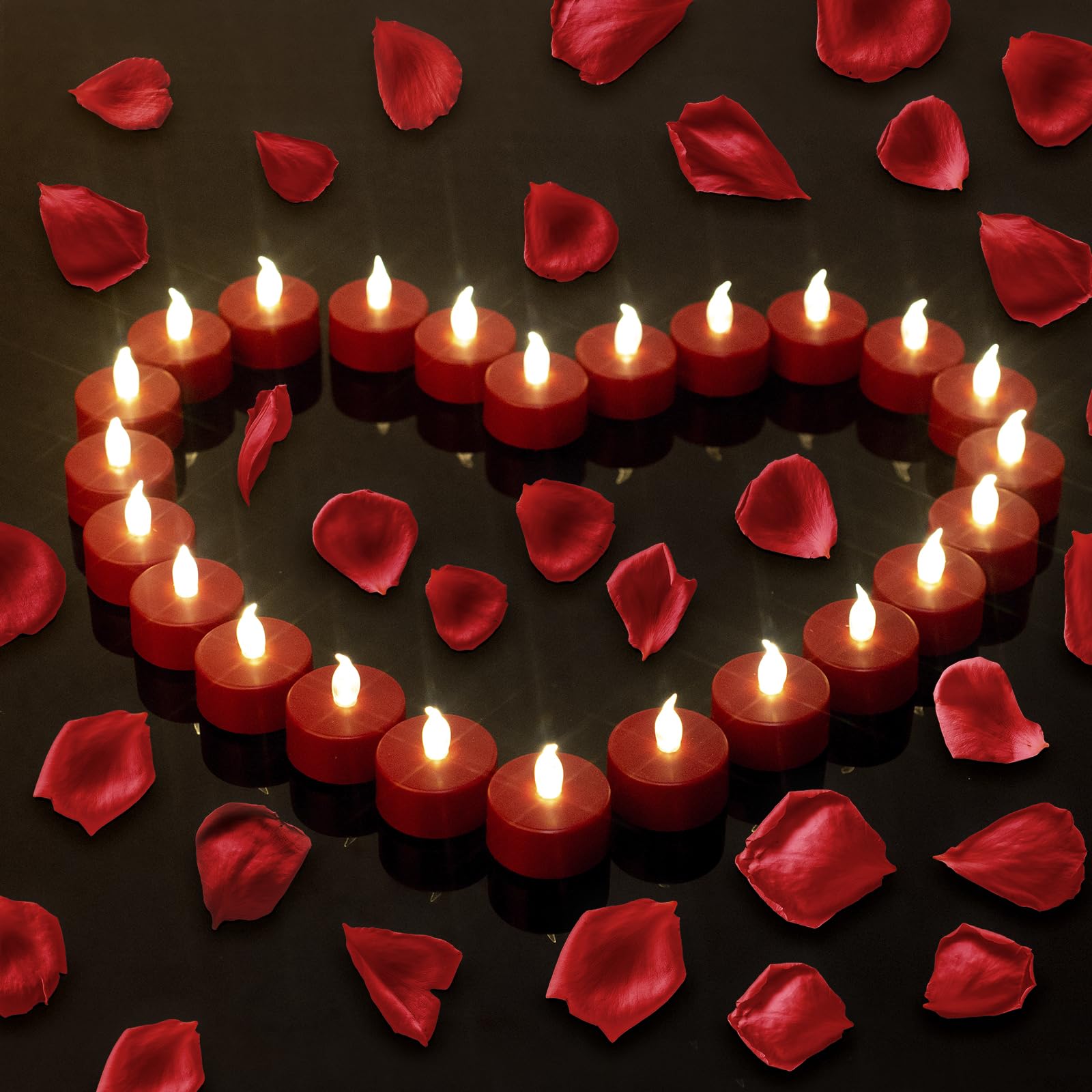 Bougies chauffe-plat LED lumineuses pour illuminer vos fêtes - 8