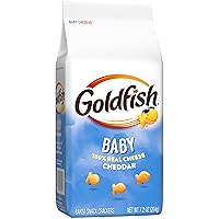 Vista 7 de Goldfish Baby Cheddar Crackers, galletas de aperitivos, bolsa de 7.2 onzas