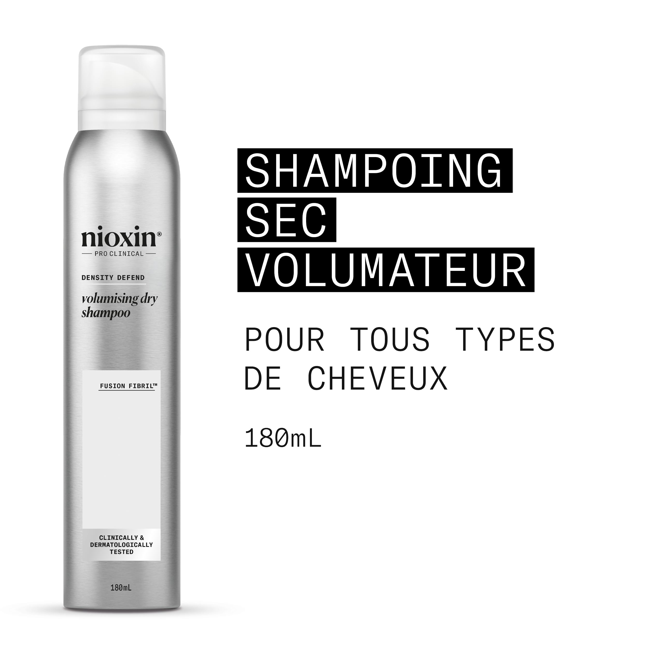 NIOXIN Density Defend - Produits de coiffage - Shampoing Sec Volumateur/Laque à Tenue Forte/Gel Cheveux Coiffant Épaississant