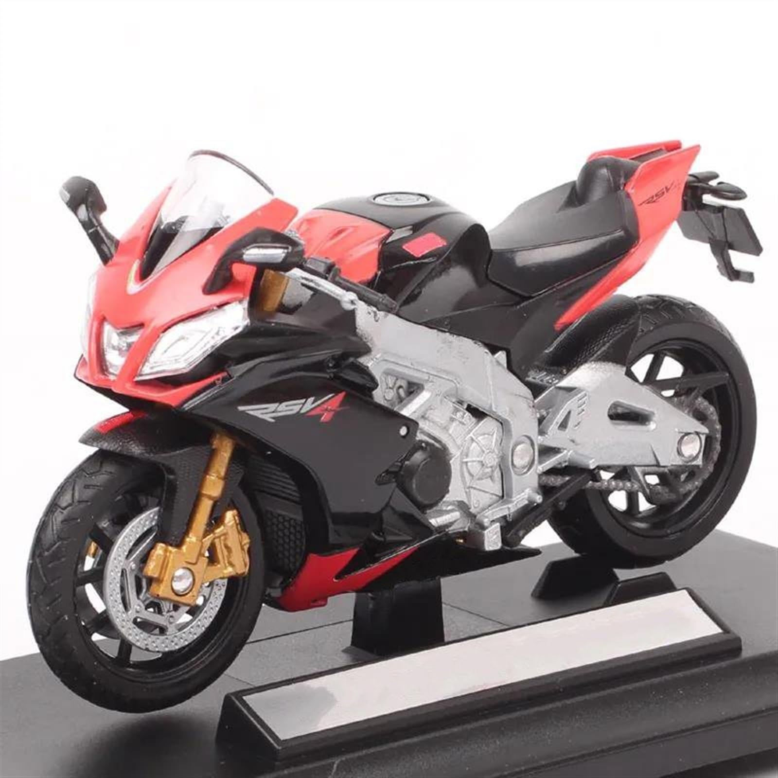 SEYXF Motorbike Toy 1:18 for Aprilia RSV 4 Factory Racing Motorcycle Simulation Diecast Model Collection Gift