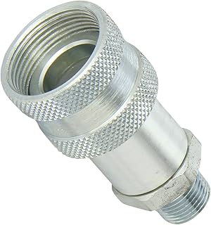Dixon Valve & Coupling 3TM3 Steel High Pressure Ball Interchange Fitting, Coupler, 3/8