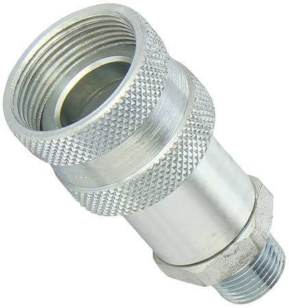 Dixon Valve & Coupling 3TM3 Steel High Pressure Ball Interchange Fitting, Coupler, 3/8