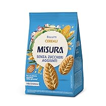 Misura Dolcesenza Biscotti ai Cereali | Senza Zuccheri Aggiunti | Confezione da 300 grammi