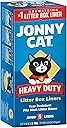 Jonny Cat Litter Box Liners: Heavy Duty - Tear & Leak Resistant - Drawstring Close - Jumbo, 5 Count