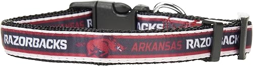 Miniatura 58 de Collar para mascotas NCAA - Resistente, fuerte, duradero y ajustable, collar de perro NCAA -, Bulldogs de Mississippi State, L, Team