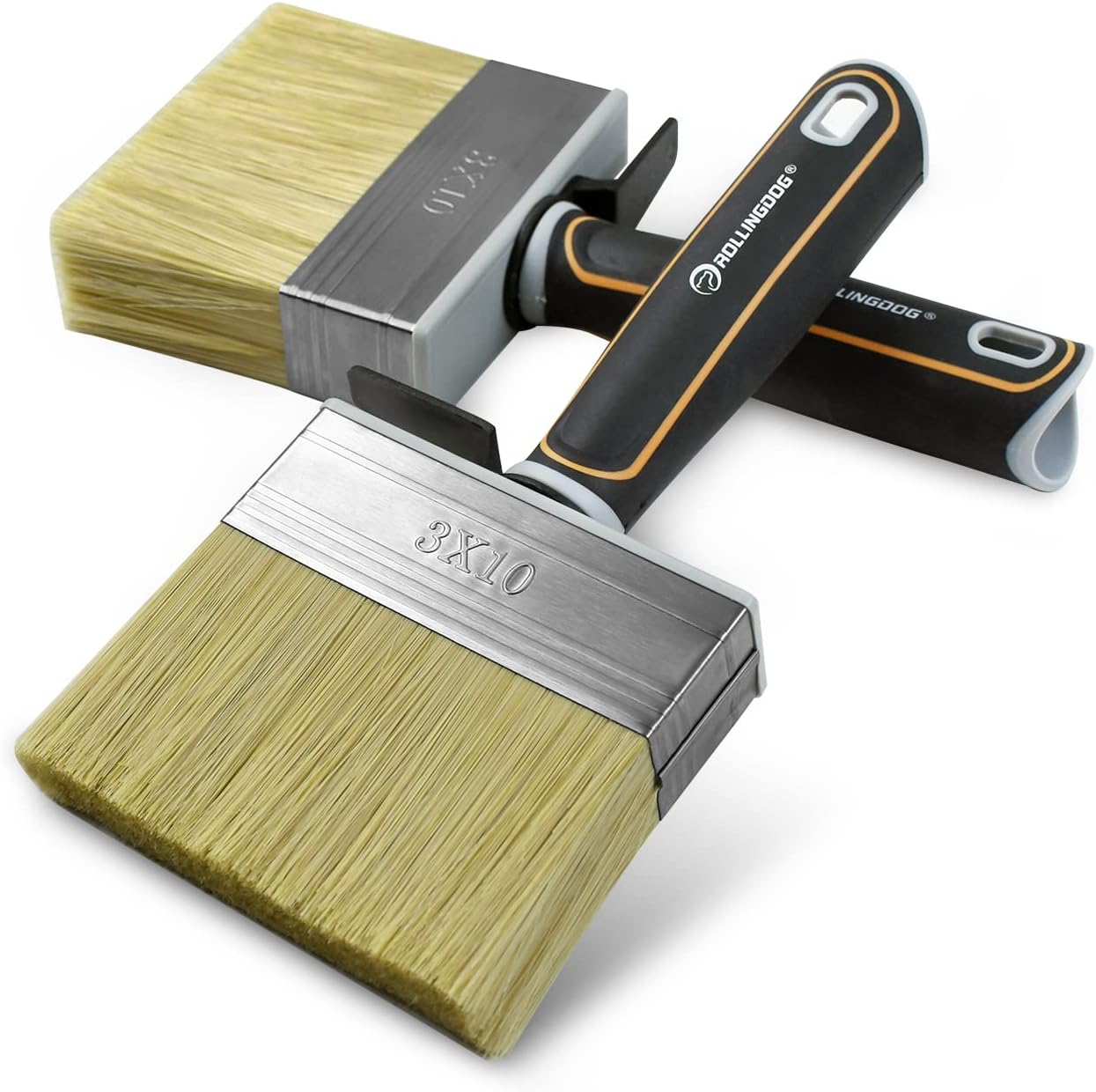 4 Pack Fence Brush Paint Decking Brush Timber Block Brush 120 mm and