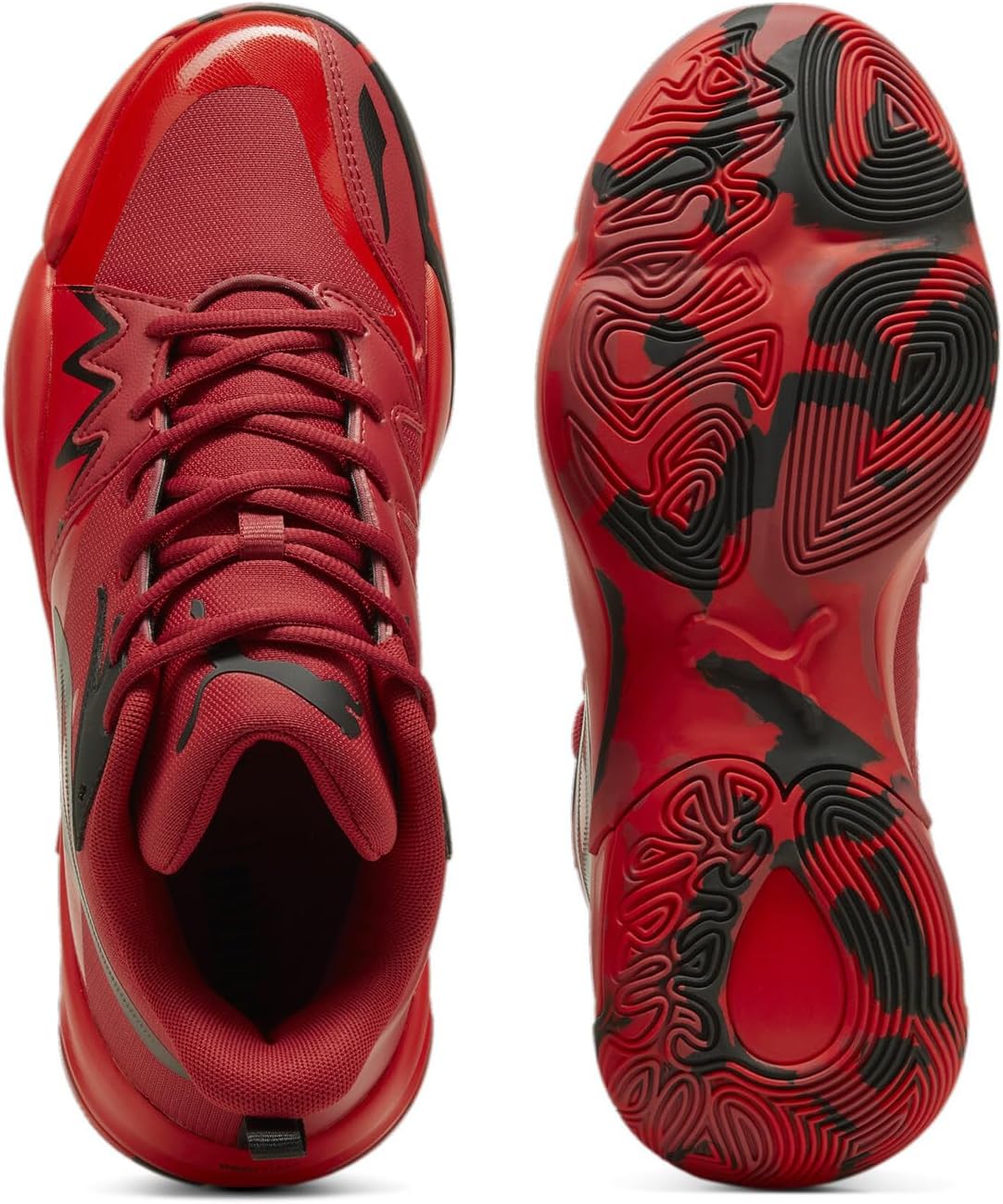 Puma Mens Genetics Basketball Shoe, Club Red-for All Time Red, 9 - Image 6