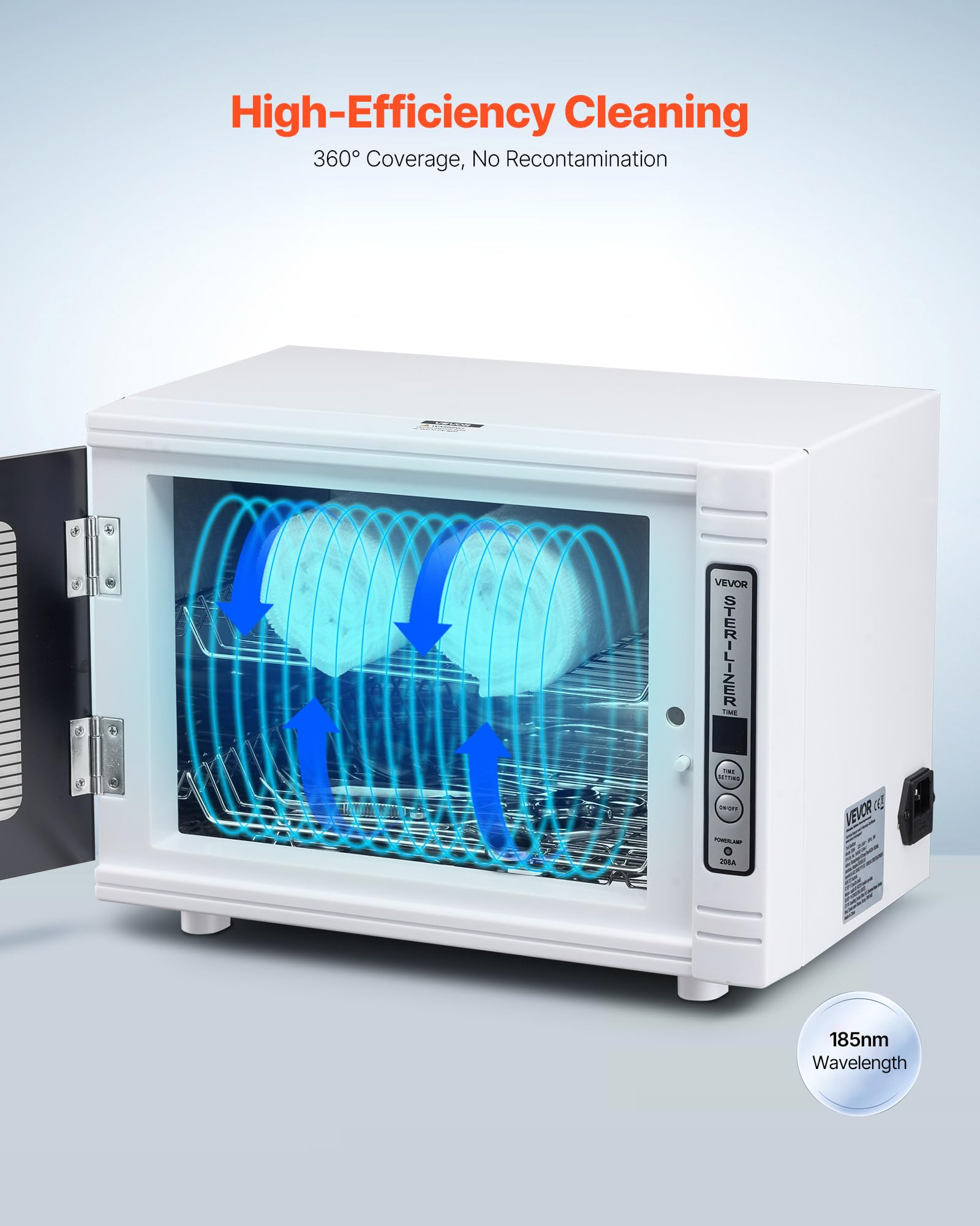 Image secondaire de Stérilisateur UV VEVOR 12 L pour Outils de Manucure et Beauté