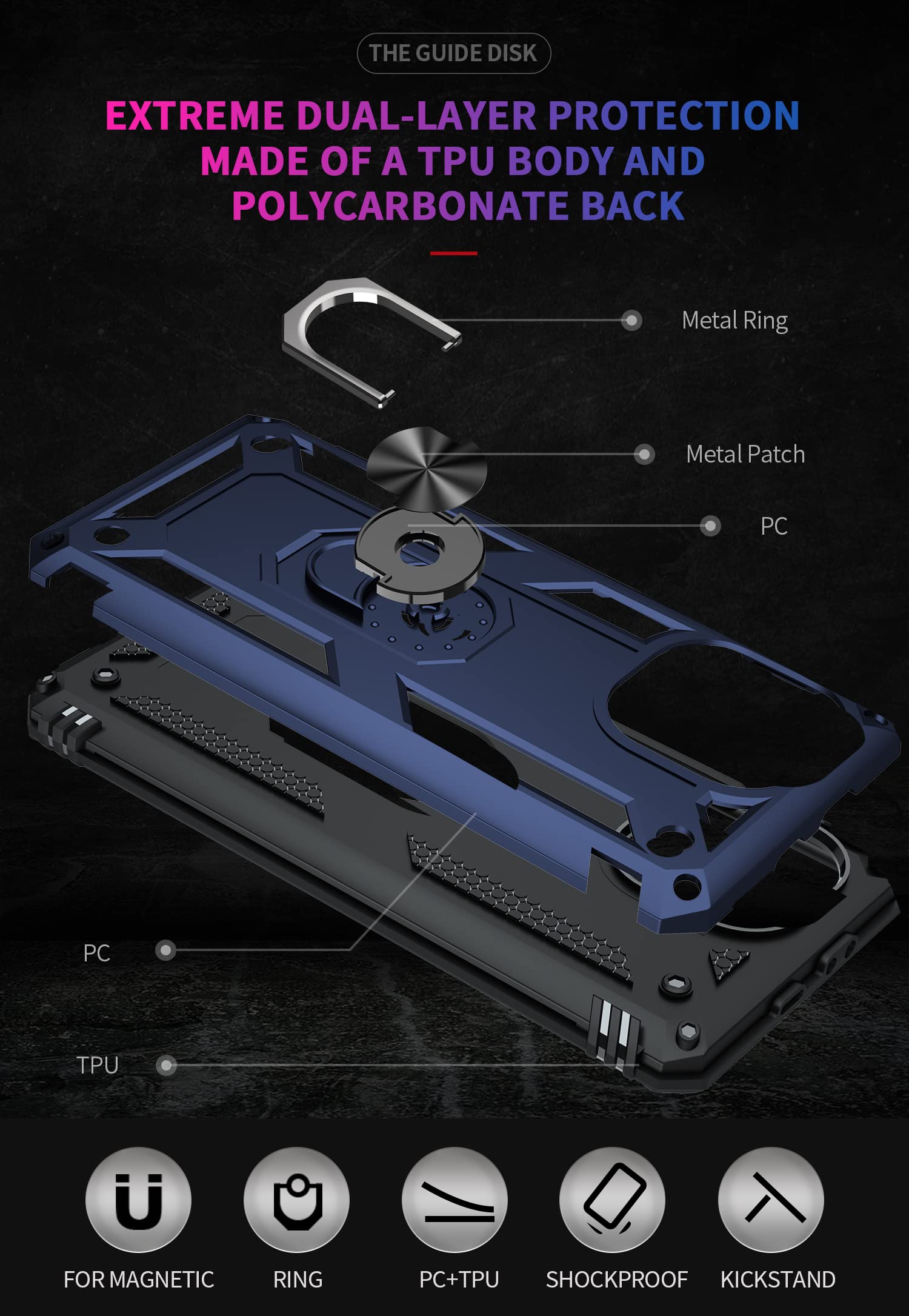 Amazon.com: for Xiaomi Mi 11 lite 5G Case with Screen Protector