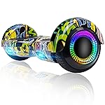 Flying-ANT Hoverboards UL Certified 6.5 Smart Scooter Two-Wheel self Balancing Electric Scooter Light Free Bag and Charger Included