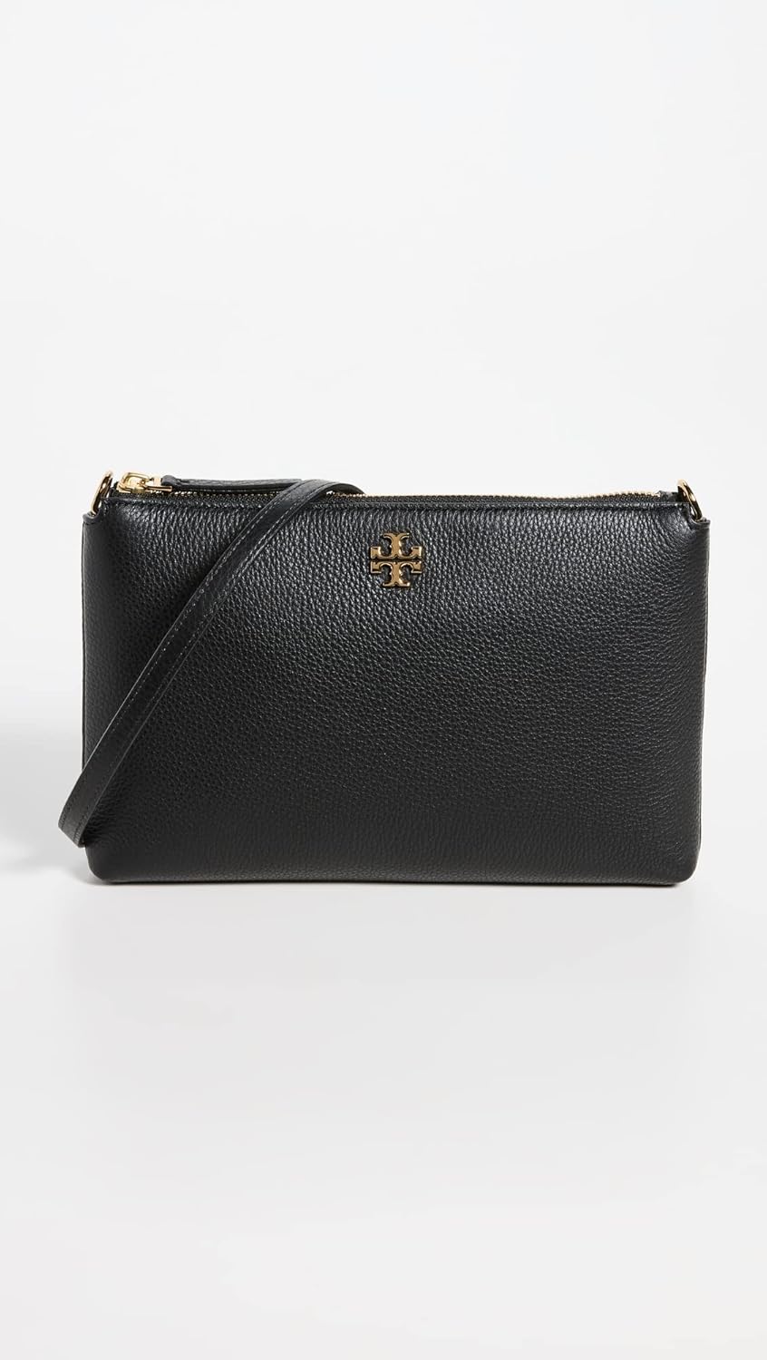 Tory Burch Women's Mercer Pebbled Wallet Crossbody - Image 2