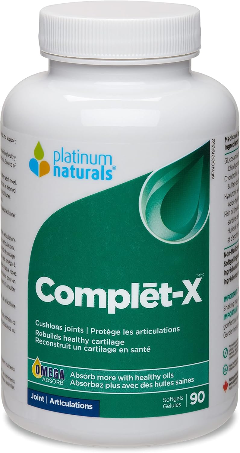 Platinum Naturals ComplētX, 90 SOftgels Joint Health for Men