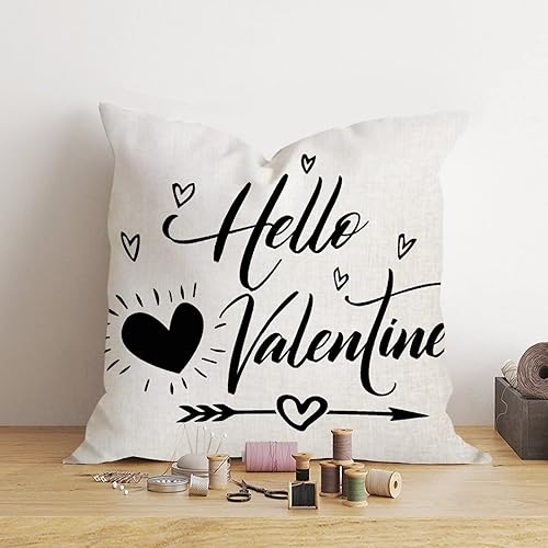 Miniatura 2 de Funda de almohada romántica para el día de San Valentín funda de cojín para boda compromiso aniversario decoración del hogar sofá sala de estar
