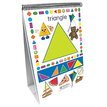 NewPath Learning Exploring Shapes Curriculum Mastery Flip Chart Set, Early Childhood