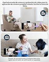 Vista 6 de [Compatible con Fundas] Anillo Girador de Página con Control Remoto para Kindle Paperwhite Oasis Scribe Kobo eReaders, Controles Remotos de Cámara