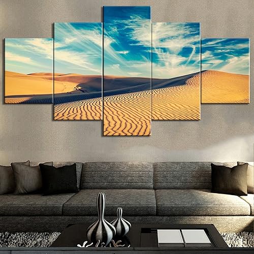 Vista 351 de Paisaje de 5 piezas pintura sobre lienzo