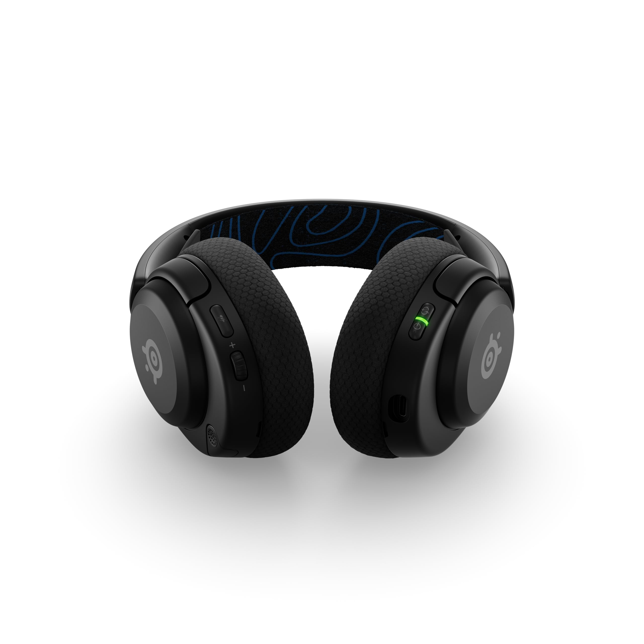 SteelSeries Arctis Nova 5P Cuffie Wireless PS5 Driver magnetici al neodimio Batteria 60 HR 2,4GHz BT Microfono ClearCast Gen2.X