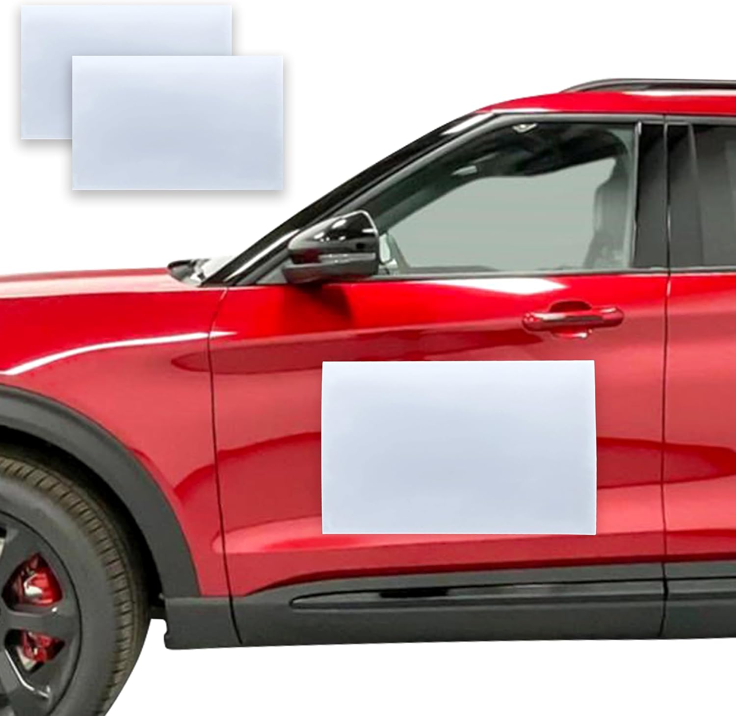 Amazon.com: Blank Car Magnet Sheet 18” x 12” (2 Pack) - White Magnetic ...