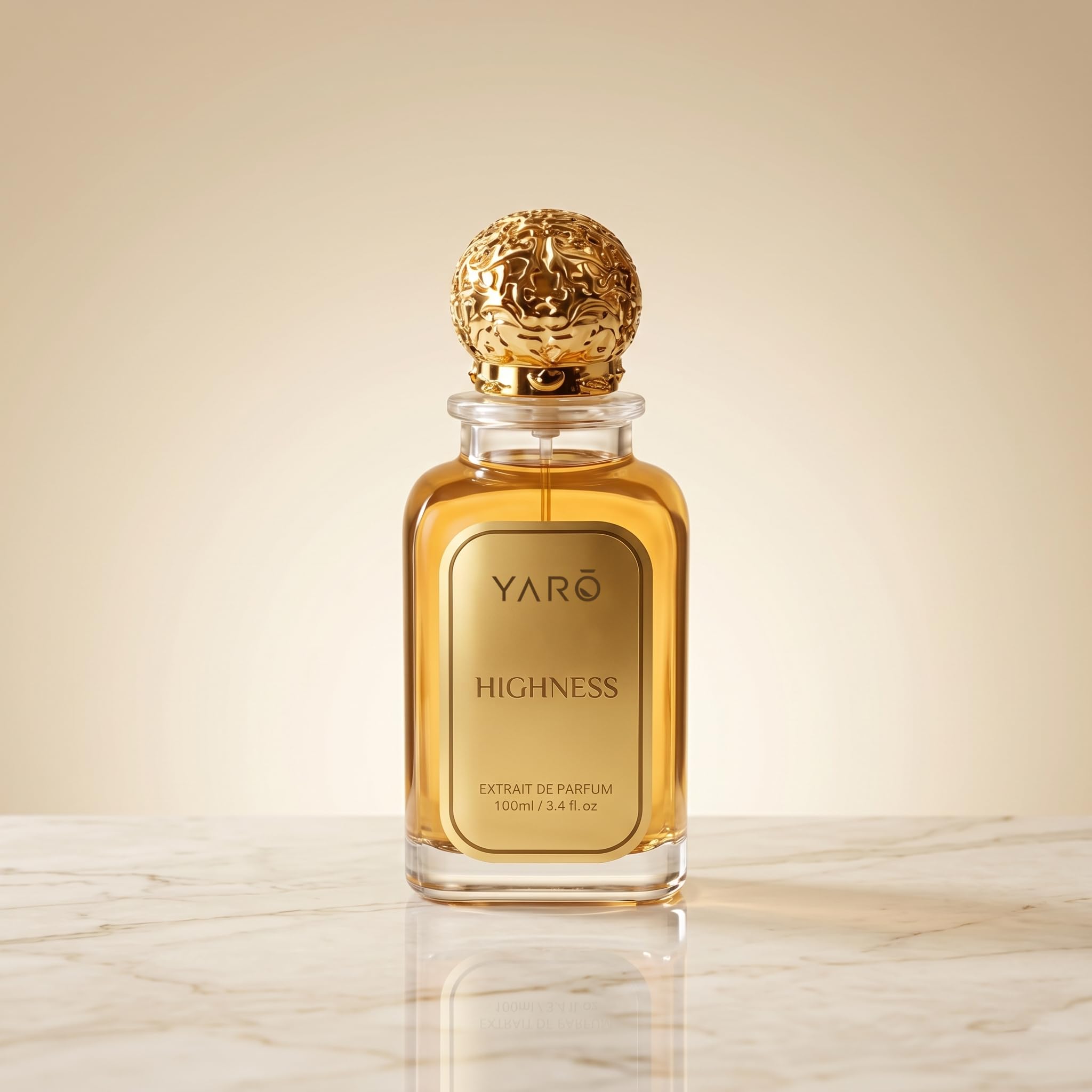 YARO Highness Extrait De Parfum for Men & Women, Long Lasting Luxury Fragrance, Citrus Floral & Woody Notes (100ML)-image-4